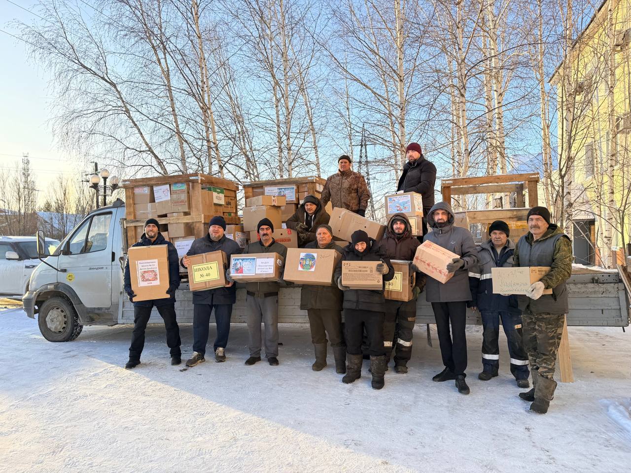«Нижневартовск - детям Донбасса»: из города отправился новогодний гуманитарный груз 